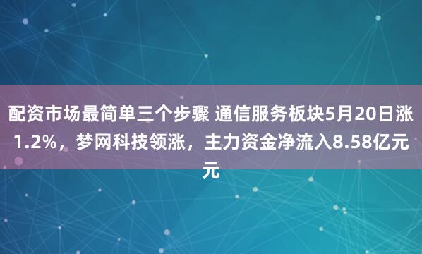 配资市场最简单三个步骤 通信服务板块5月20日涨1.2%，梦网科技领涨，主力资金净流入8.58亿元