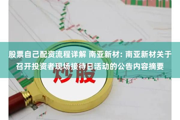 股票自己配资流程详解 南亚新材: 南亚新材关于召开投资者现场接待日活动的公告内容摘要