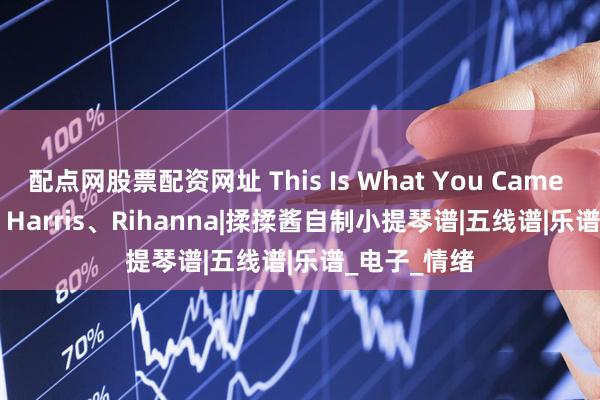 配点网股票配资网址 This Is What You Came For|Calvin Harris、Rihanna|揉揉酱自制小提琴谱|五线谱|乐谱_电子_情绪